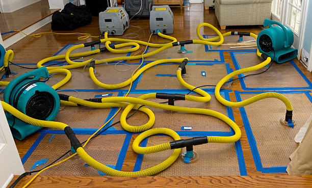 Professional Sewage Cleanup technician working in Ephrata, WA